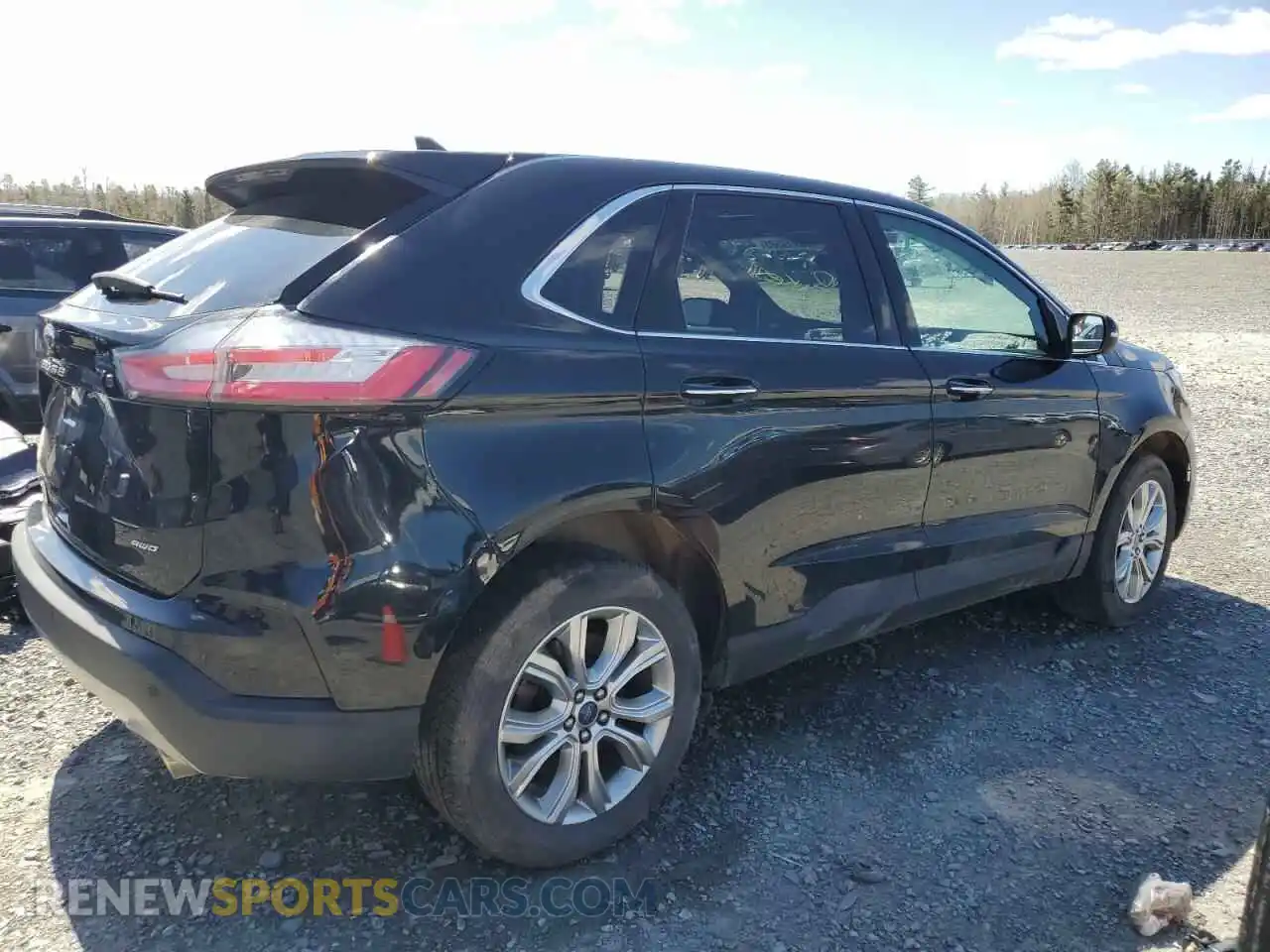 3 Photograph of a damaged car 2FMPK4K94NBA75538 FORD EDGE 2022