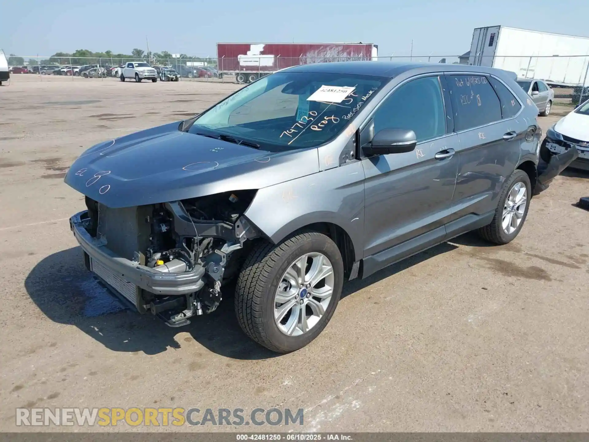 2 Photograph of a damaged car 2FMPK4K94NBB07131 FORD EDGE 2022