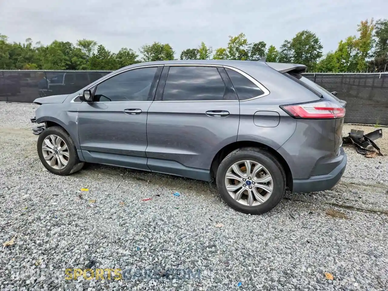 2 Фотография поврежденного автомобиля 2FMPK4K94NBB15116 FORD EDGE 2022