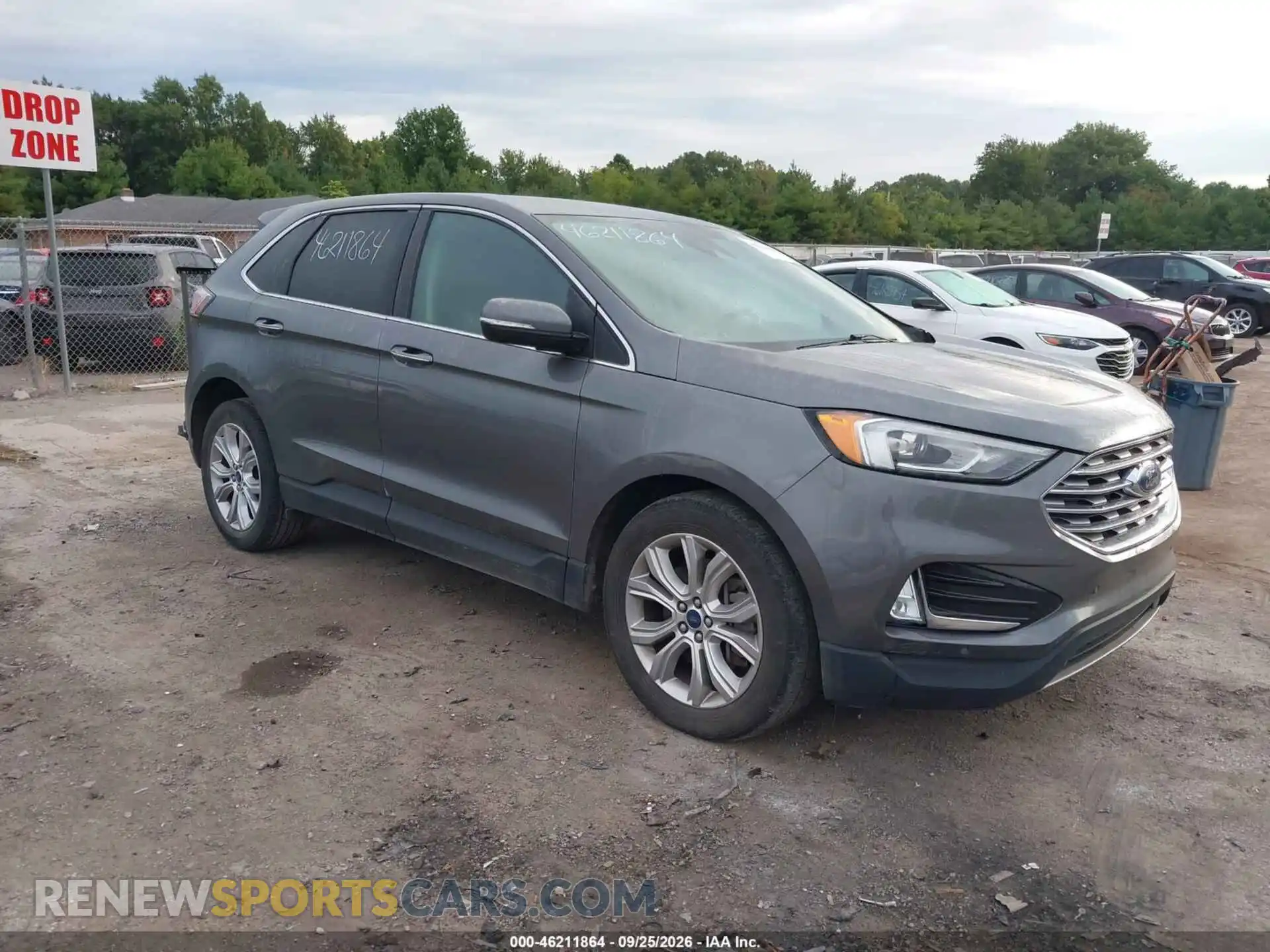 1 Photograph of a damaged car 2FMPK4K95NBA41754 FORD EDGE 2022