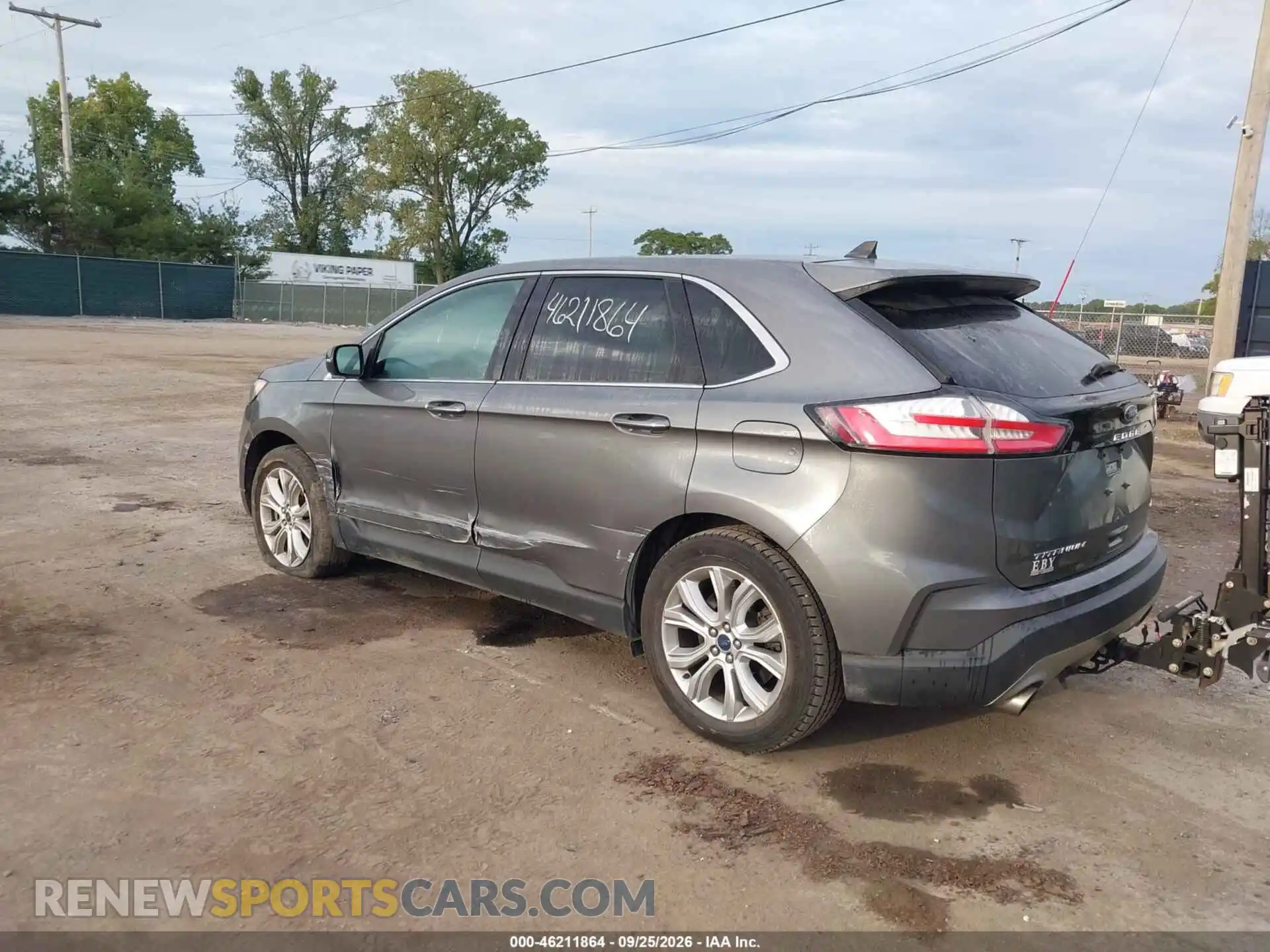 3 Photograph of a damaged car 2FMPK4K95NBA41754 FORD EDGE 2022