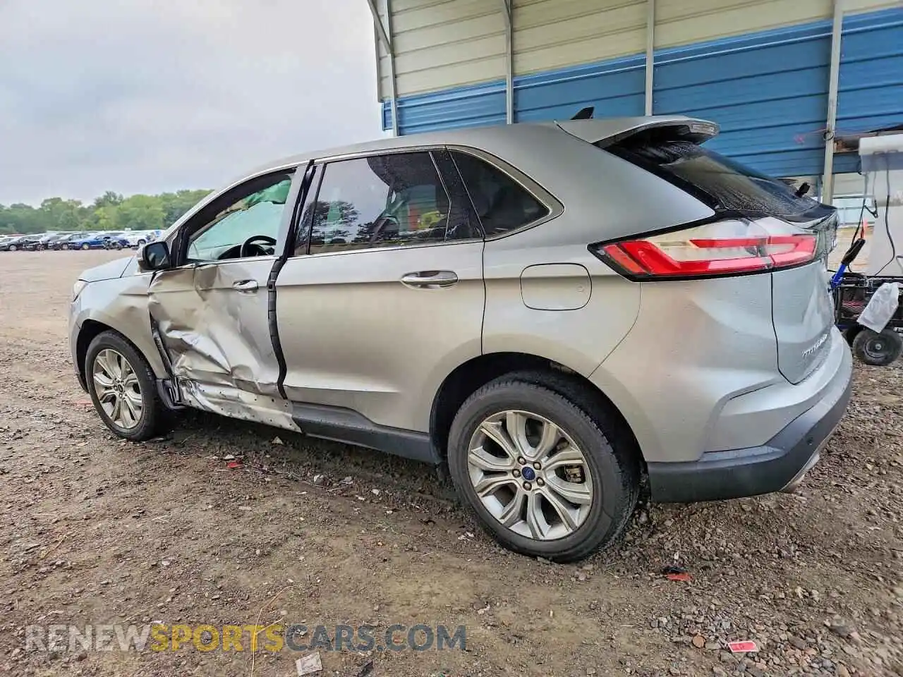 2 Фотография поврежденного автомобиля 2FMPK4K95NBA51488 FORD EDGE 2022