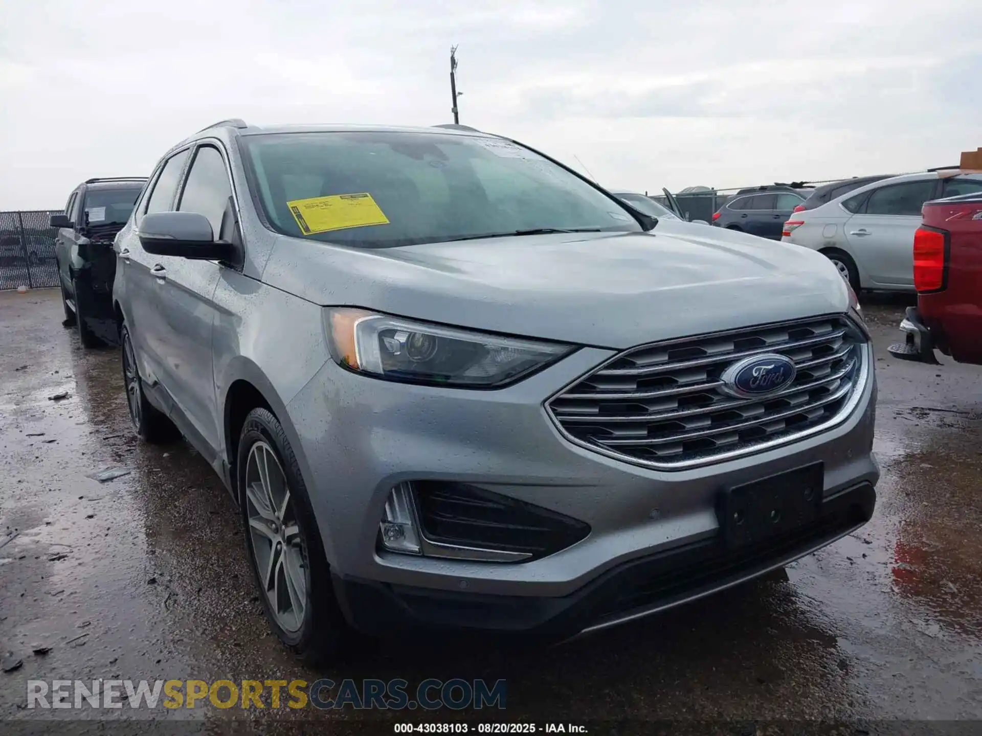 1 Photograph of a damaged car 2FMPK4K95NBA76357 FORD EDGE 2022