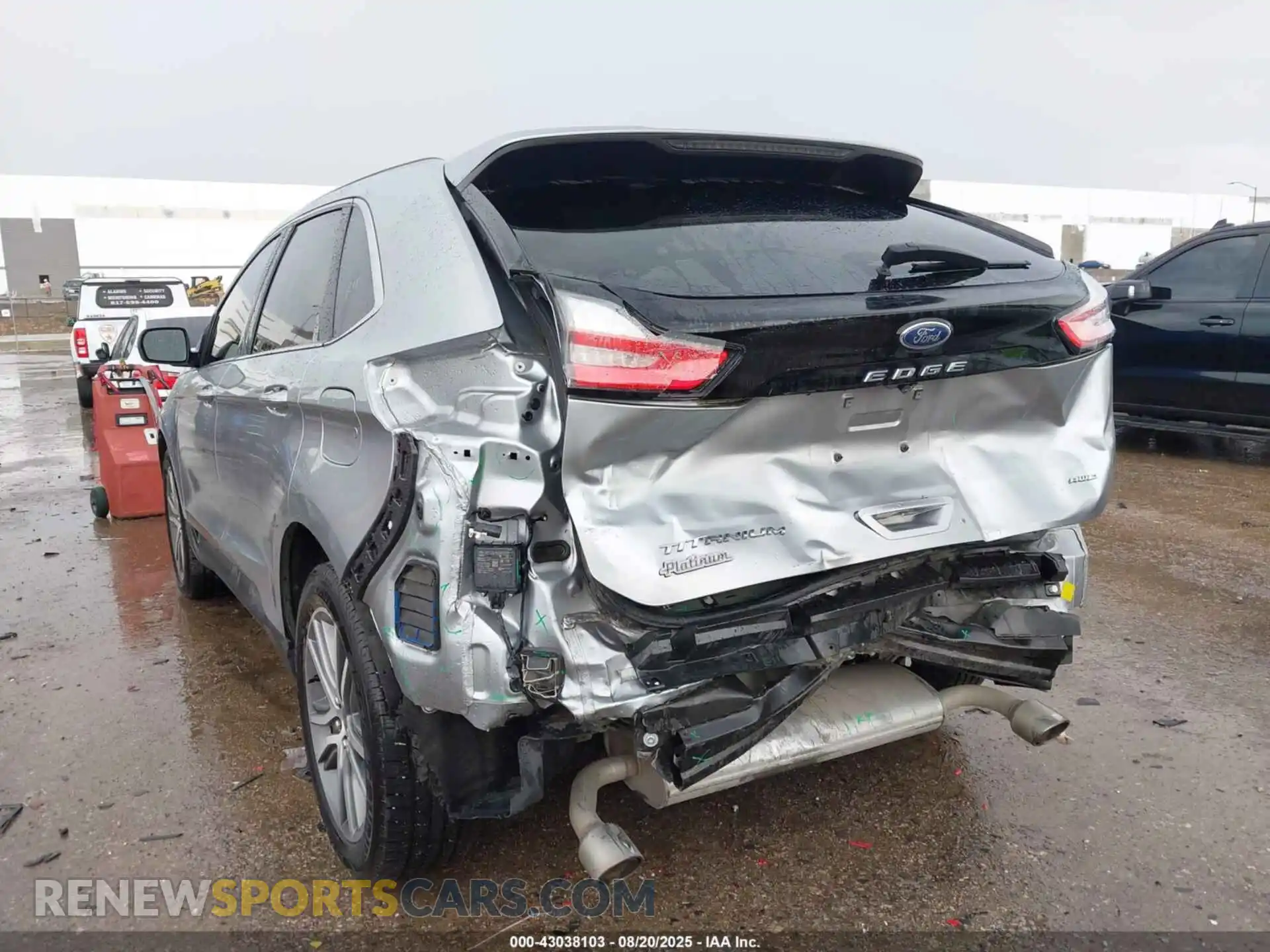 3 Photograph of a damaged car 2FMPK4K95NBA76357 FORD EDGE 2022