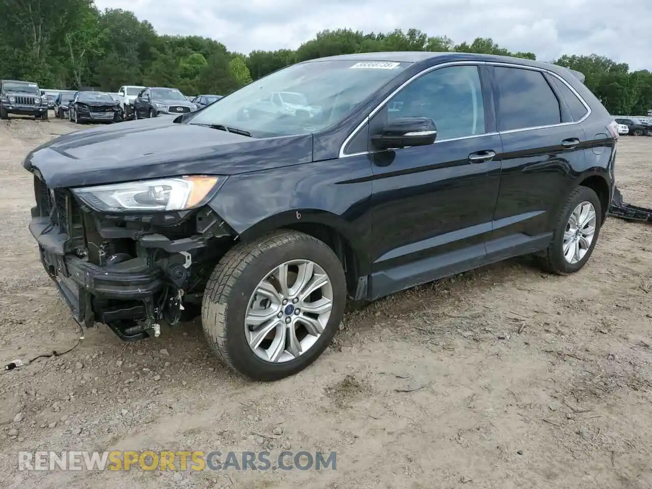 1 fotografías del automóvil dañado 2FMPK4K96NBA45229 FORD EDGE 2022