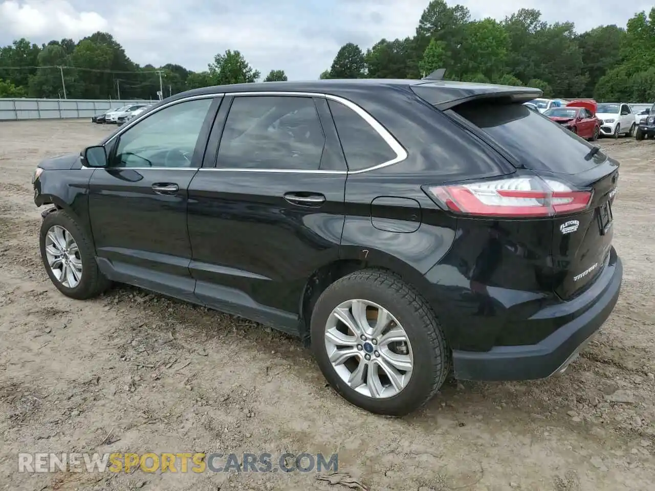 2 fotografías del automóvil dañado 2FMPK4K96NBA45229 FORD EDGE 2022