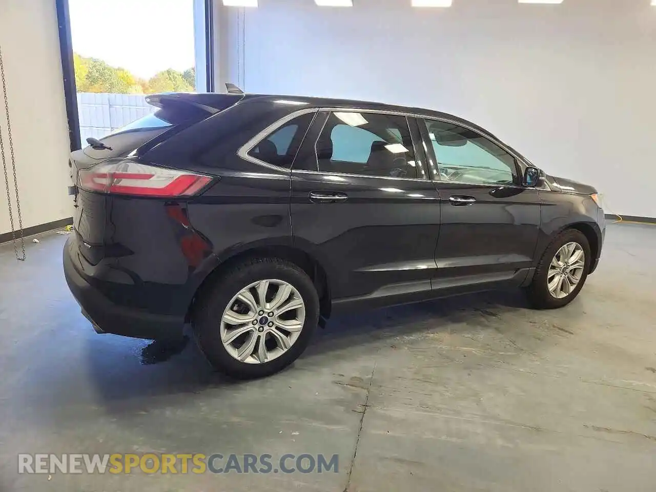 3 Photograph of a damaged car 2FMPK4K96NBA55727 FORD EDGE 2022