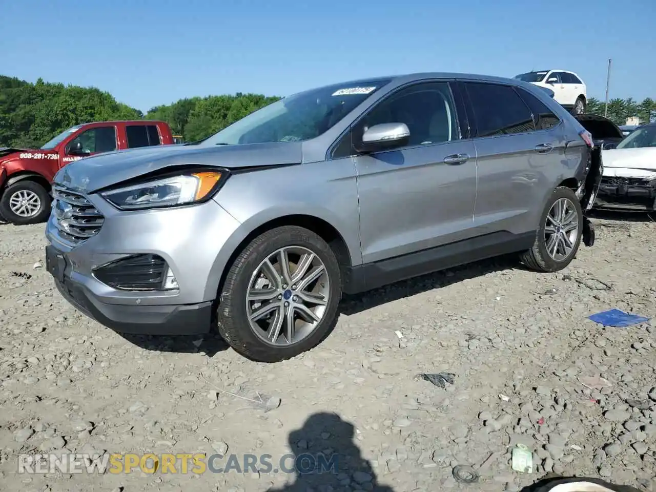 1 Photograph of a damaged car 2FMPK4K96NBA86637 FORD EDGE 2022