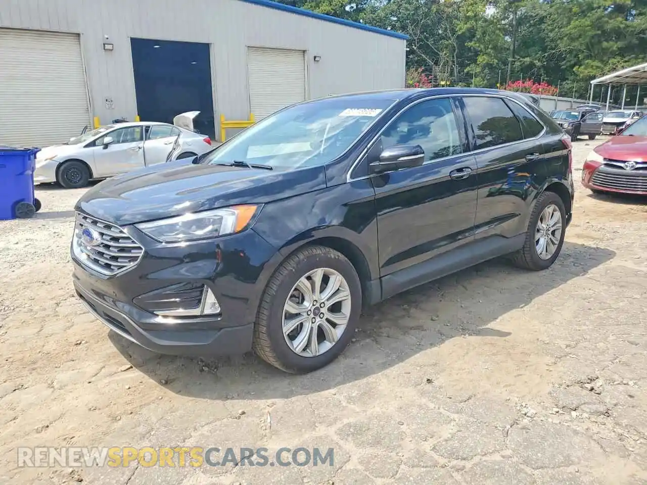 1 Photograph of a damaged car 2FMPK4K97NBA14801 FORD EDGE 2022