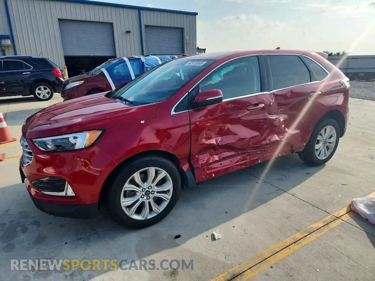 1 Photograph of a damaged car 2FMPK4K97NBA52237 FORD EDGE 2022