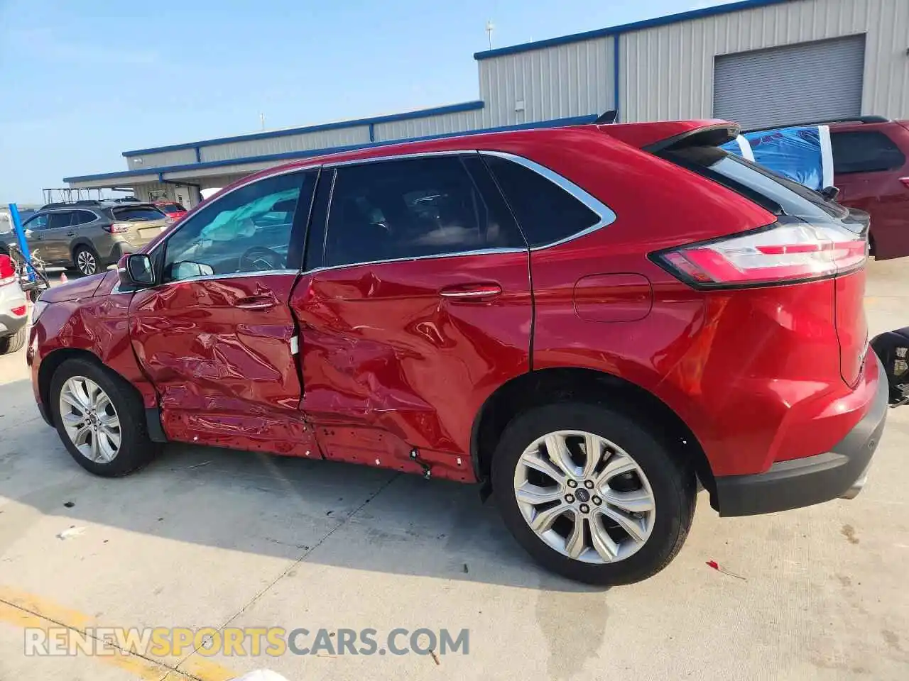 2 Photograph of a damaged car 2FMPK4K97NBA52237 FORD EDGE 2022