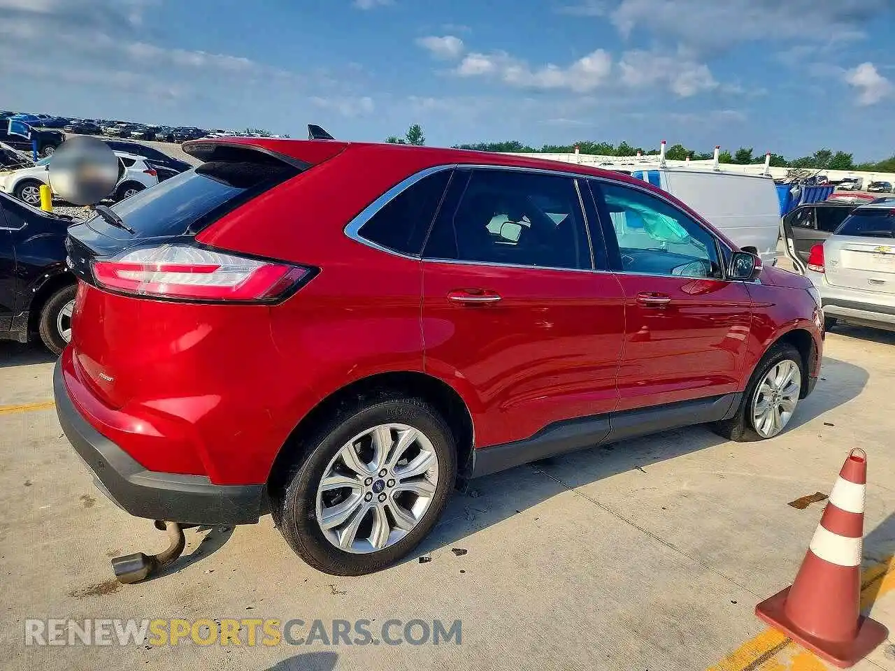3 Photograph of a damaged car 2FMPK4K97NBA52237 FORD EDGE 2022