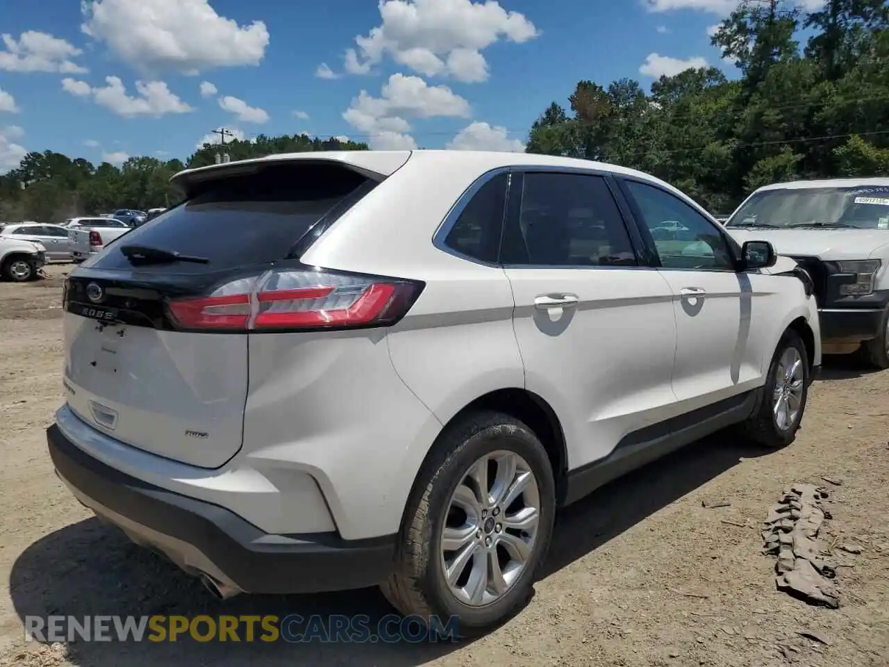 3 Photograph of a damaged car 2FMPK4K98NBA06528 FORD EDGE 2022