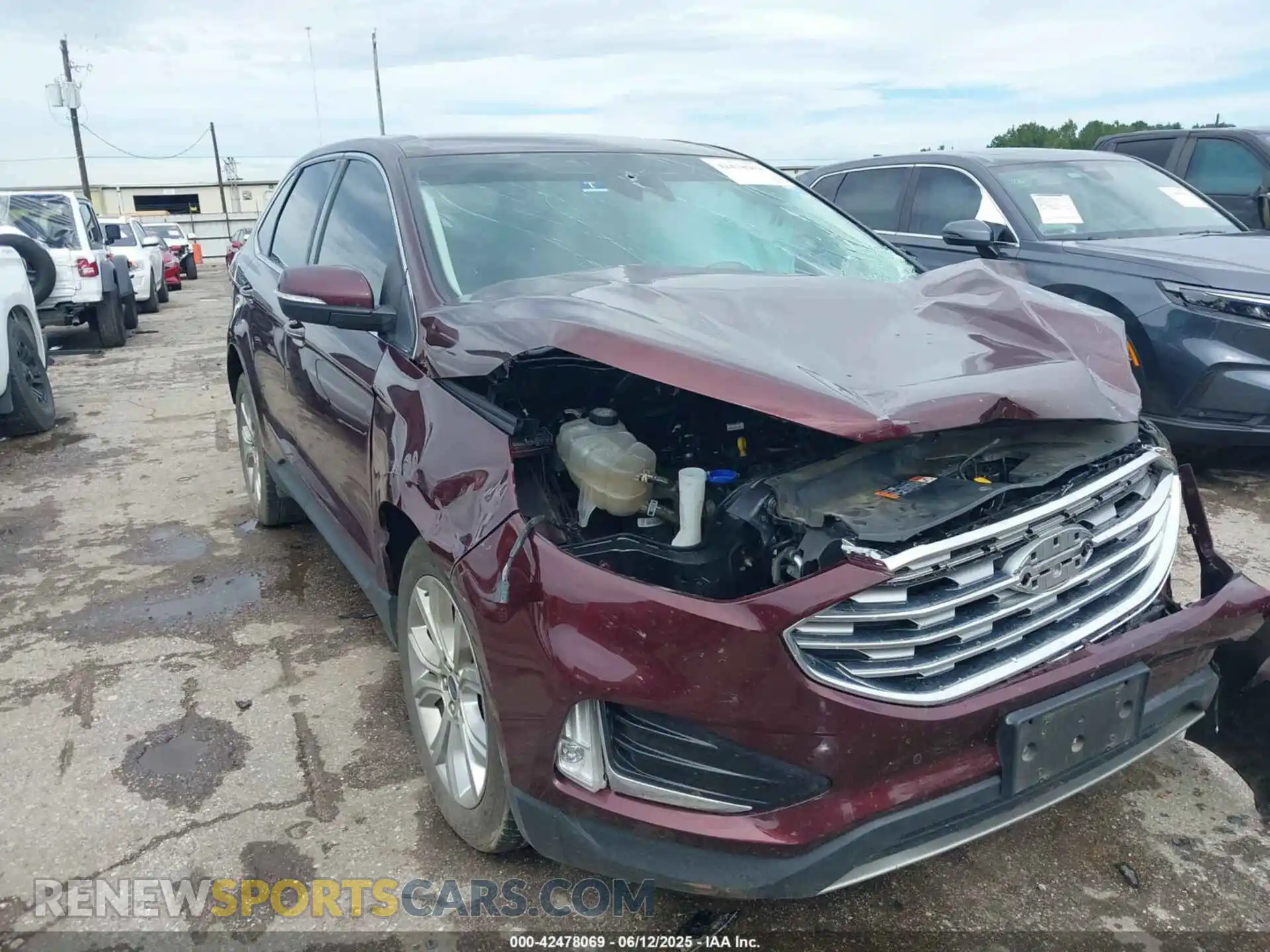 1 Photograph of a damaged car 2FMPK4K98NBA38699 FORD EDGE 2022