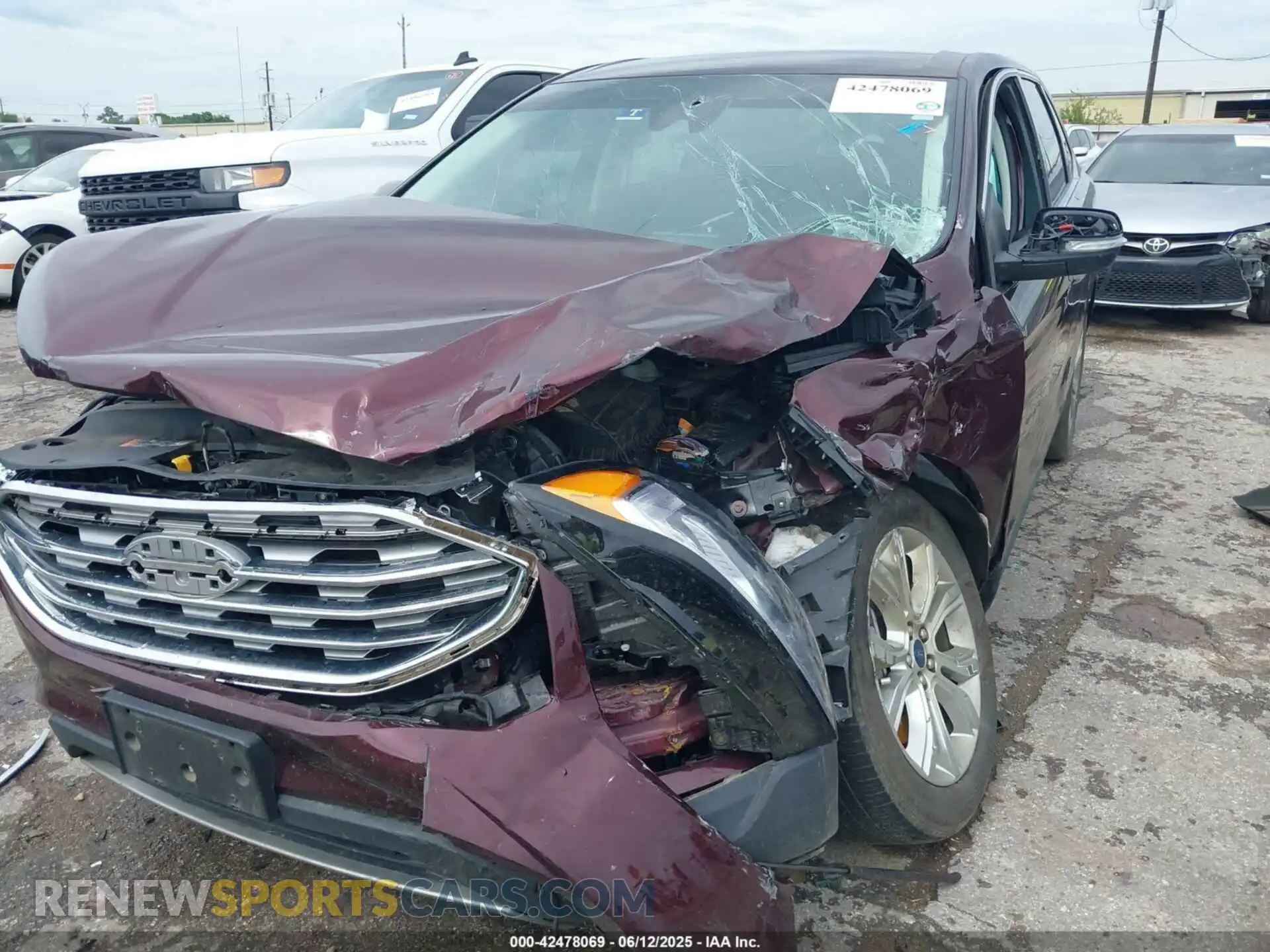 2 Photograph of a damaged car 2FMPK4K98NBA38699 FORD EDGE 2022