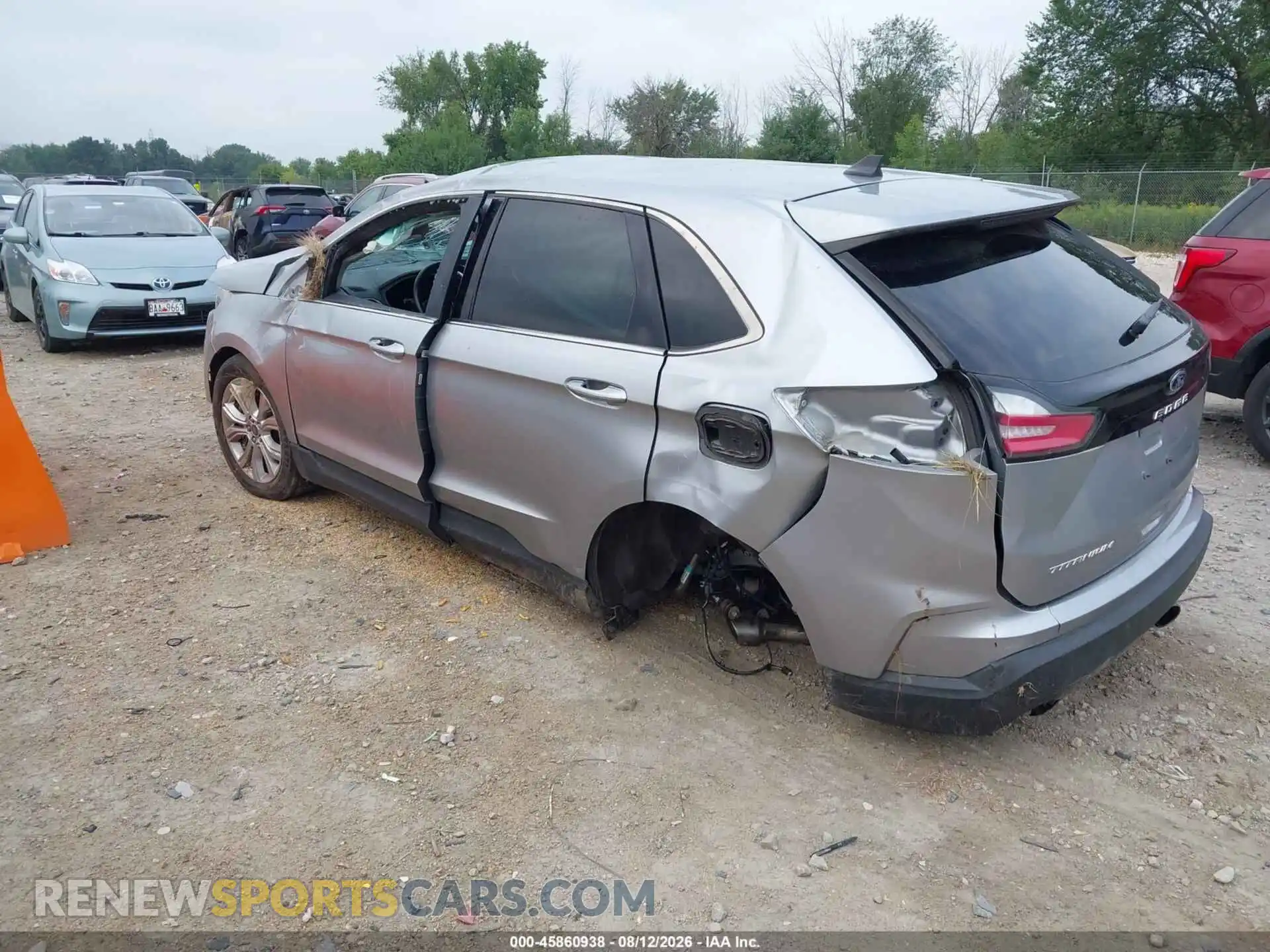 3 Photograph of a damaged car 2FMPK4K98NBA55485 FORD EDGE 2022