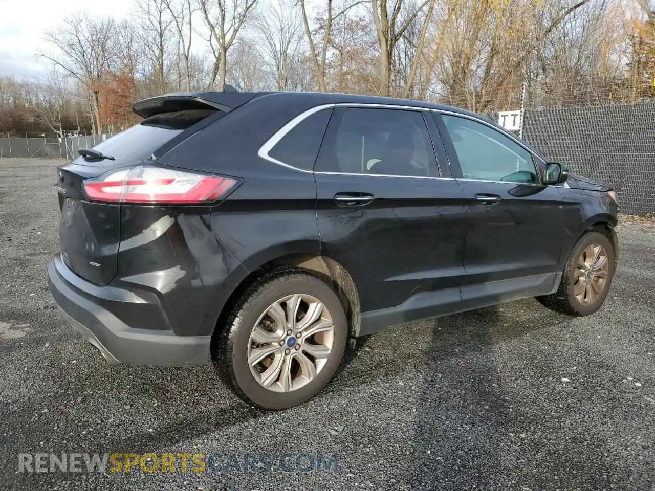 3 Photograph of a damaged car 2FMPK4K98NBA55583 FORD EDGE 2022