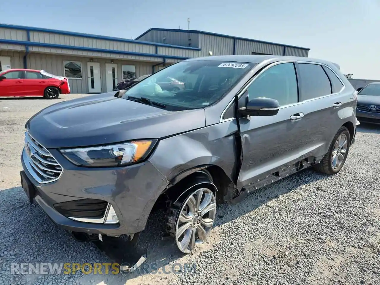 1 Photograph of a damaged car 2FMPK4K98NBB05804 FORD EDGE 2022