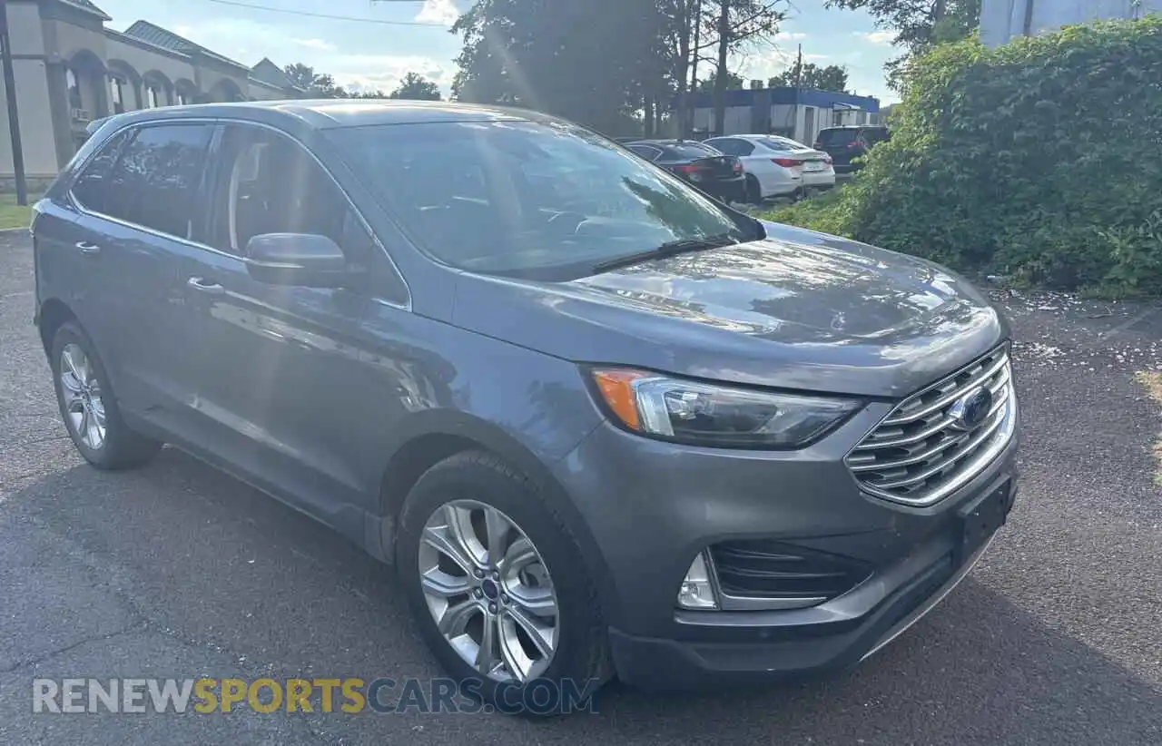 1 Photograph of a damaged car 2FMPK4K99NBA53356 FORD EDGE 2022