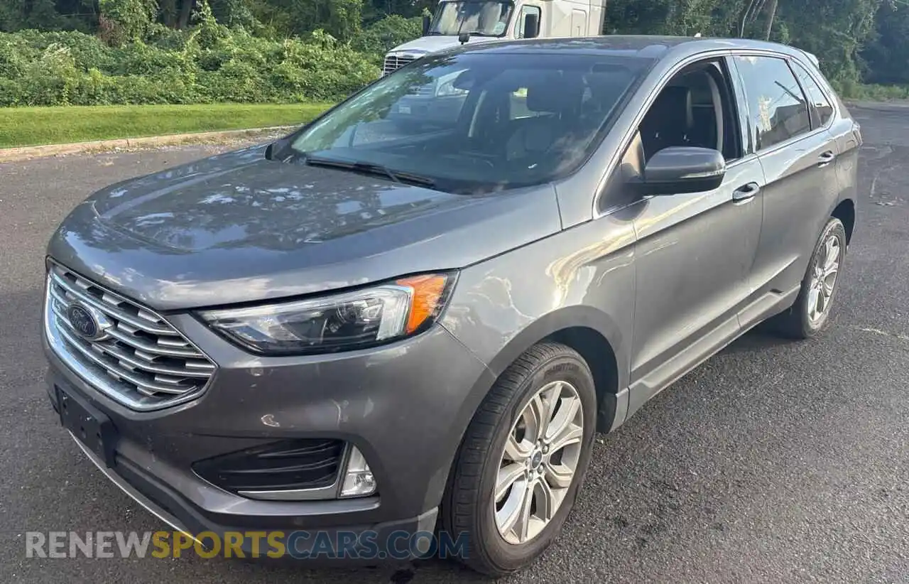 2 Photograph of a damaged car 2FMPK4K99NBA53356 FORD EDGE 2022