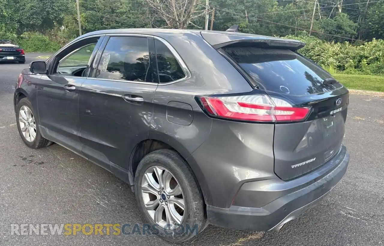 3 Photograph of a damaged car 2FMPK4K99NBA53356 FORD EDGE 2022