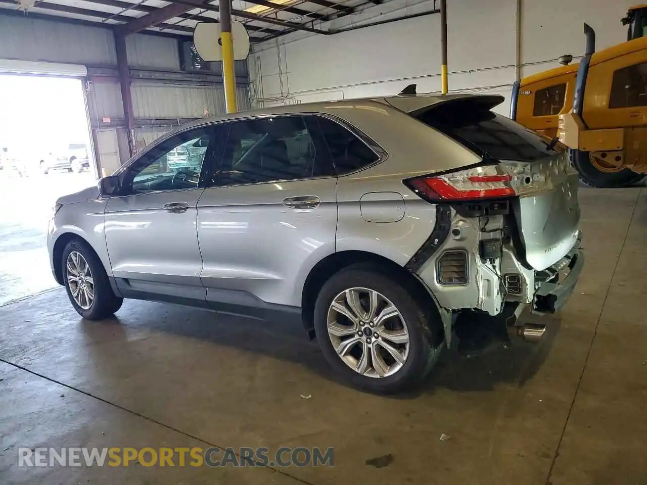 2 Фотография поврежденного автомобиля 2FMPK4K99NBA53437 FORD EDGE 2022