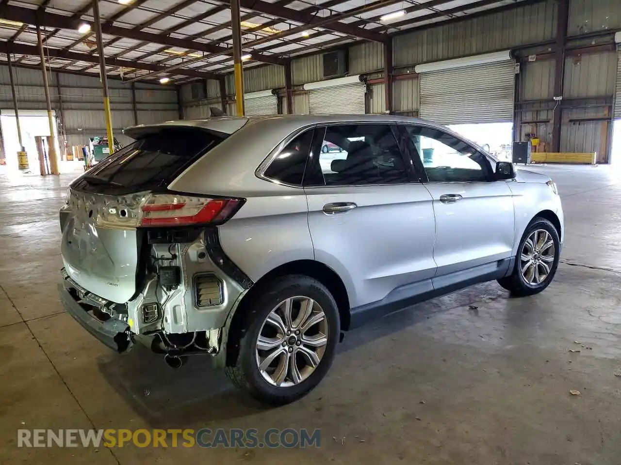 3 Фотография поврежденного автомобиля 2FMPK4K99NBA53437 FORD EDGE 2022