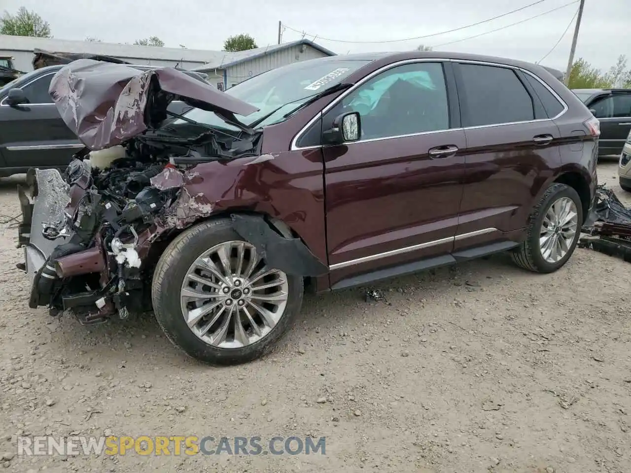 1 Photograph of a damaged car 2FMPK4K99NBA62025 FORD EDGE 2022