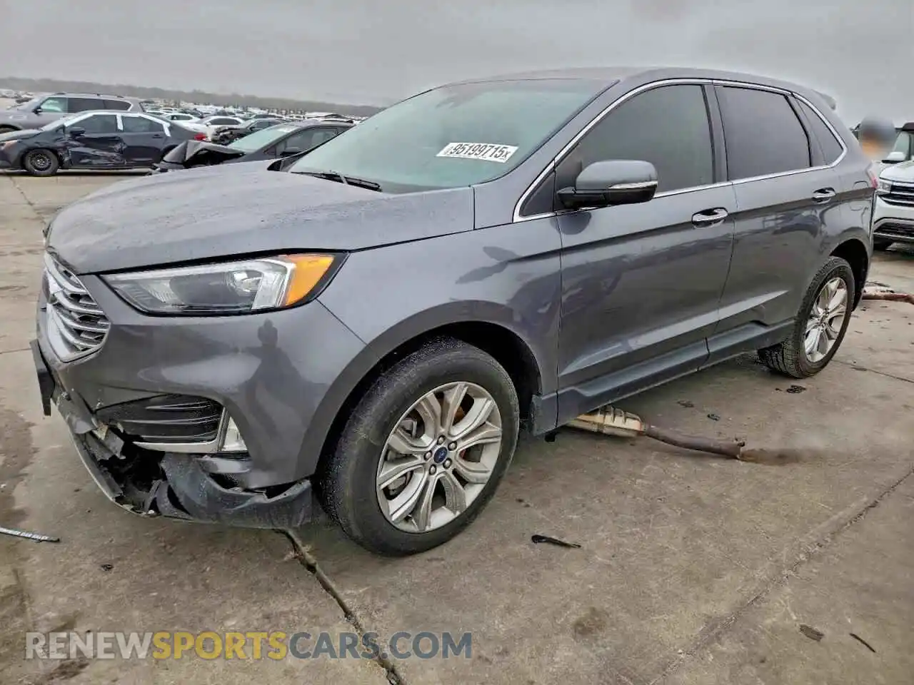 1 Photograph of a damaged car 2FMPK4K99NBB07092 FORD EDGE 2022
