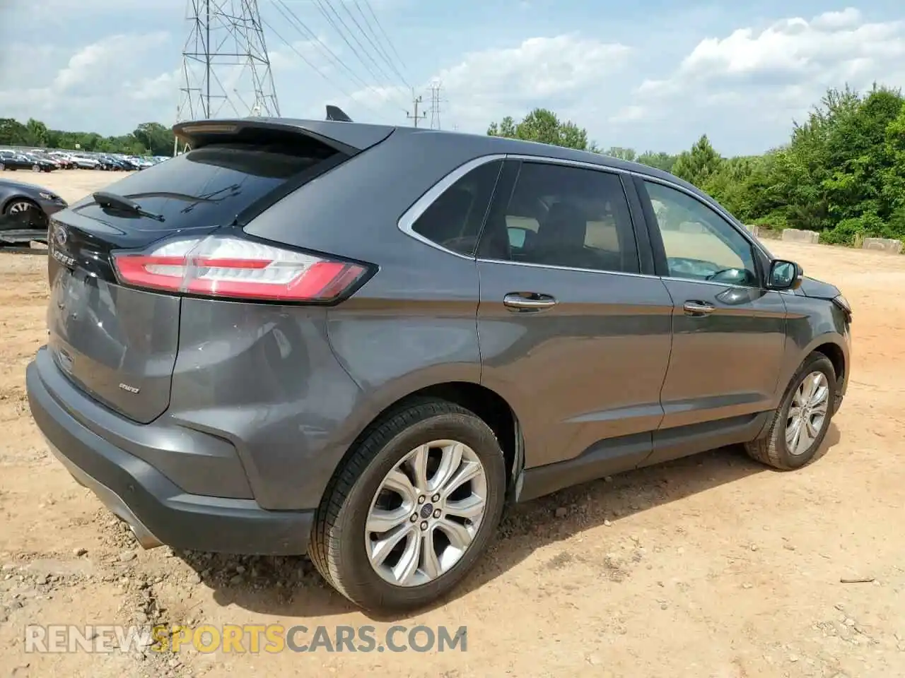 3 Photograph of a damaged car 2FMPK4K9XNBA09995 FORD EDGE 2022