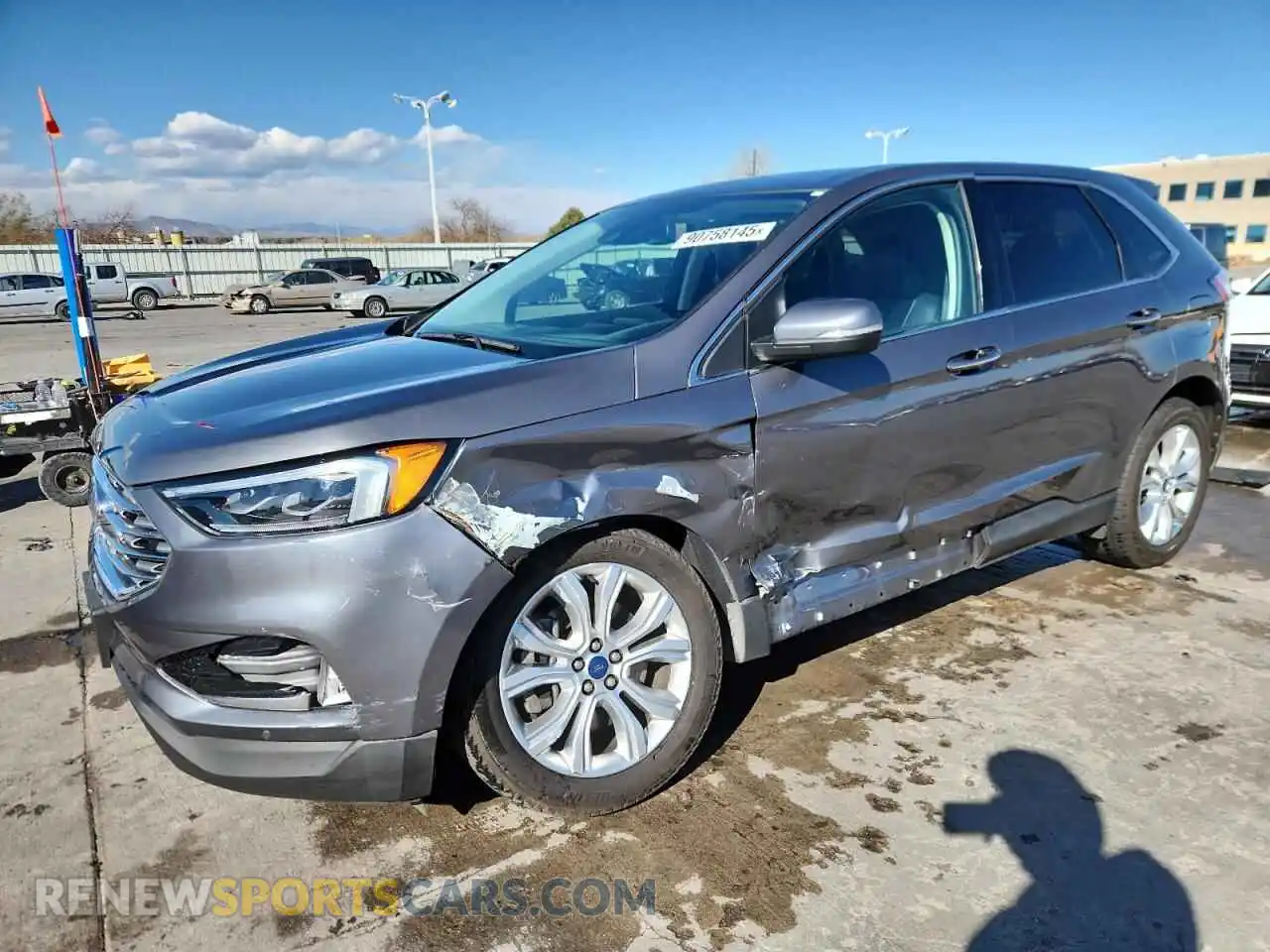 1 Photograph of a damaged car 2FMPK4K9XNBA29051 FORD EDGE 2022