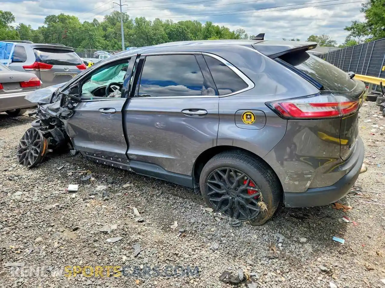 2 Photograph of a damaged car 2FMPK4K9XNBA41572 FORD EDGE 2022