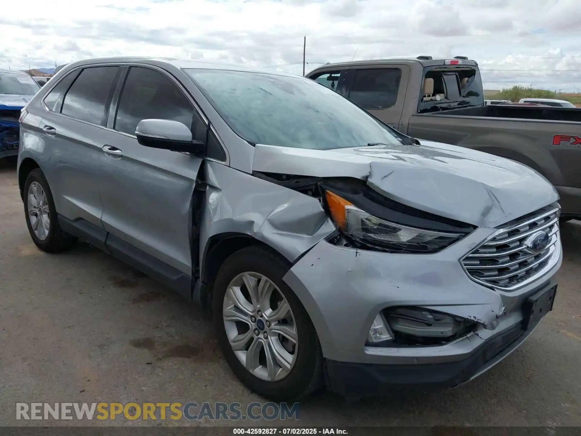 1 Photograph of a damaged car 2FMPK4K9XNBA45556 FORD EDGE 2022
