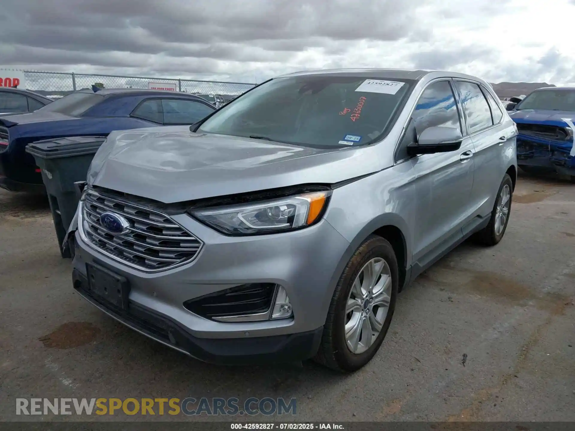 2 Photograph of a damaged car 2FMPK4K9XNBA45556 FORD EDGE 2022