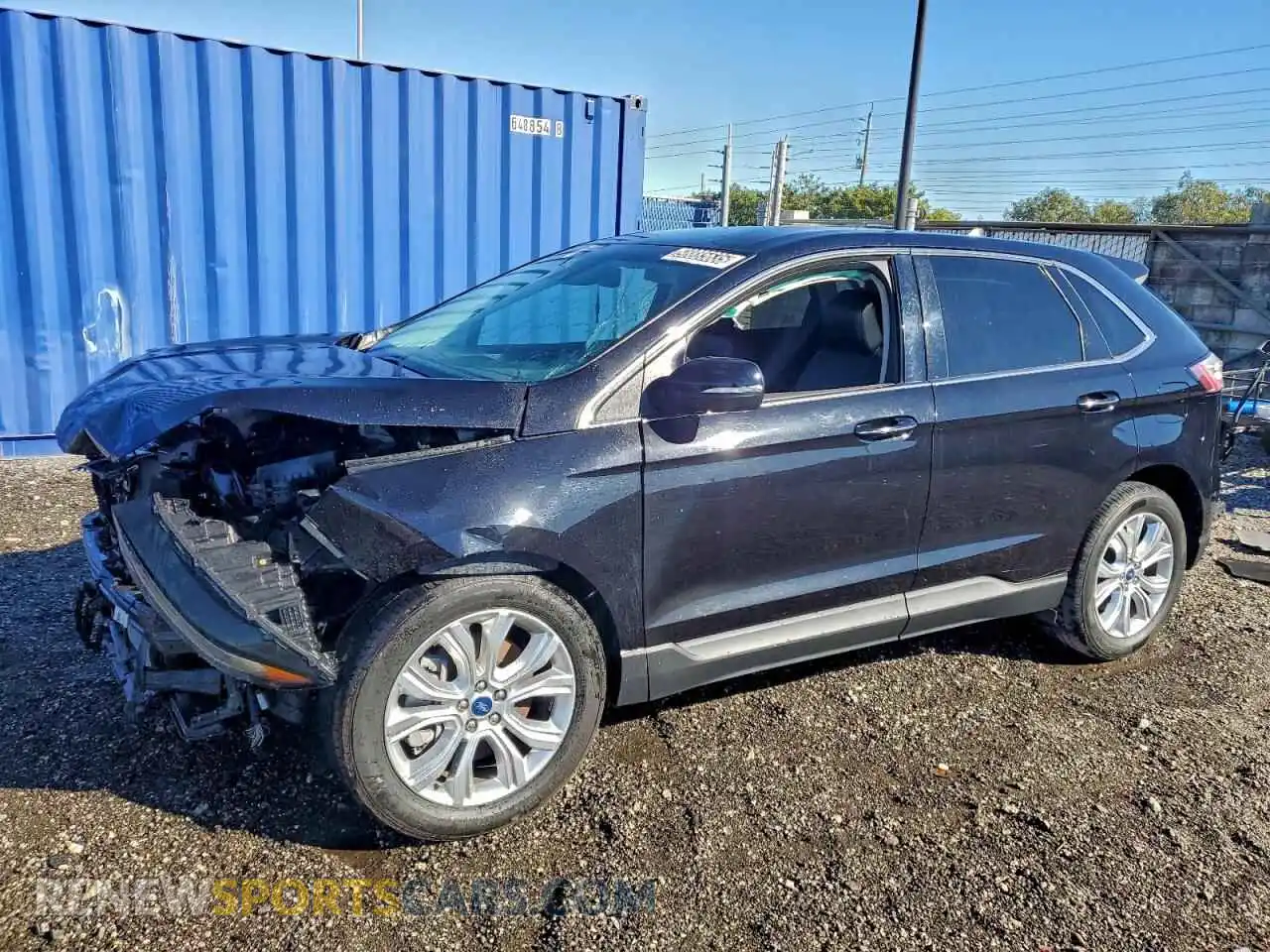 1 Photograph of a damaged car 2FMPK4K9XNBA55231 FORD EDGE 2022