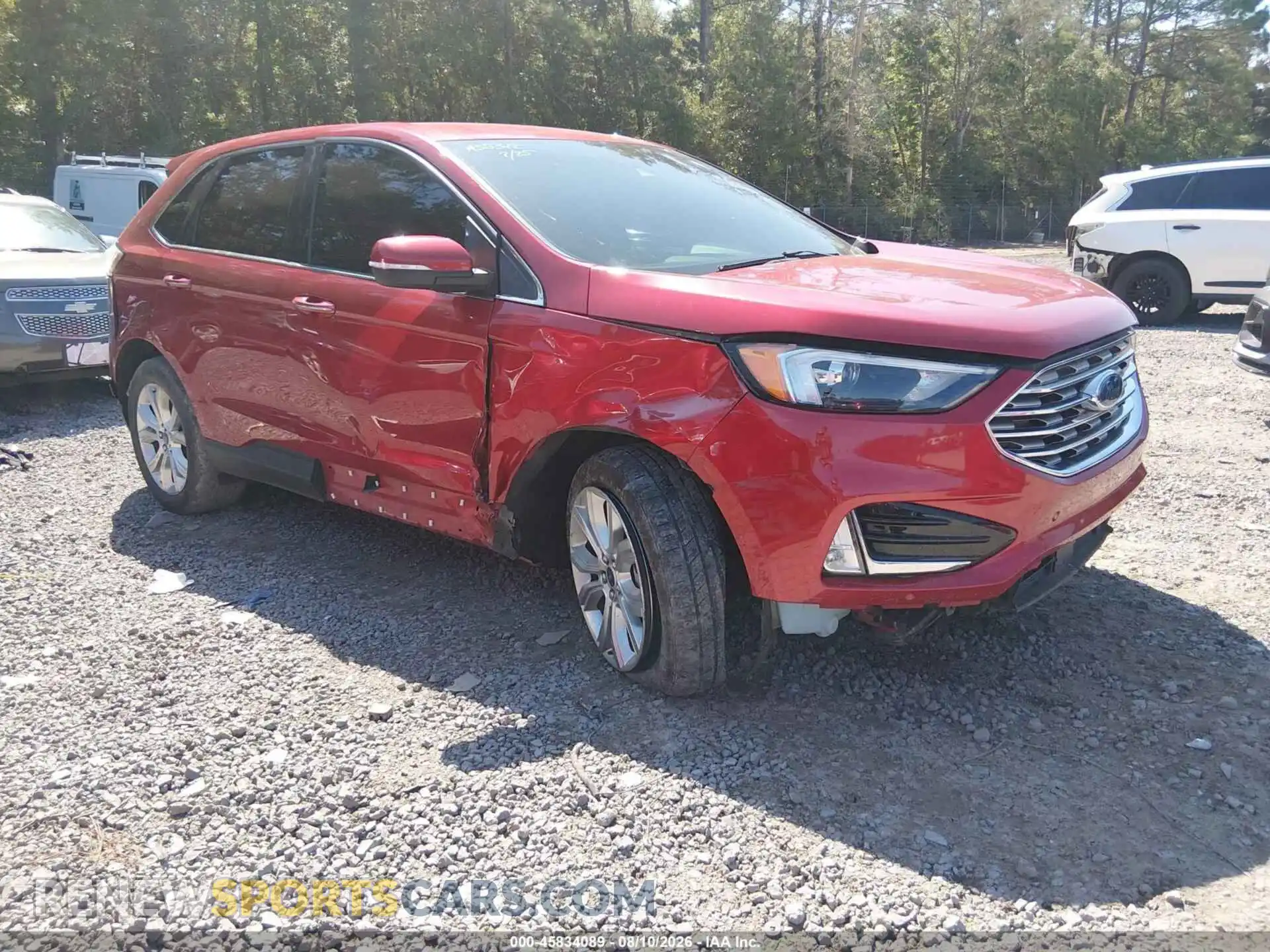 1 Photograph of a damaged car 2FMPK4K9XNBA55312 FORD EDGE 2022