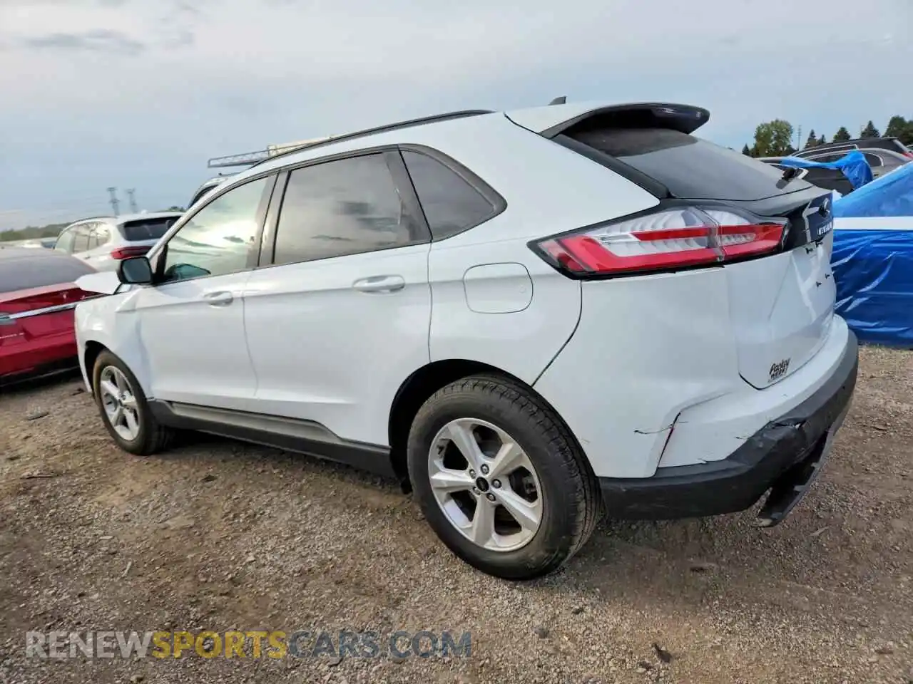2 Фотография поврежденного автомобиля 2FMPK4G97PBA41962 FORD EDGE 2023