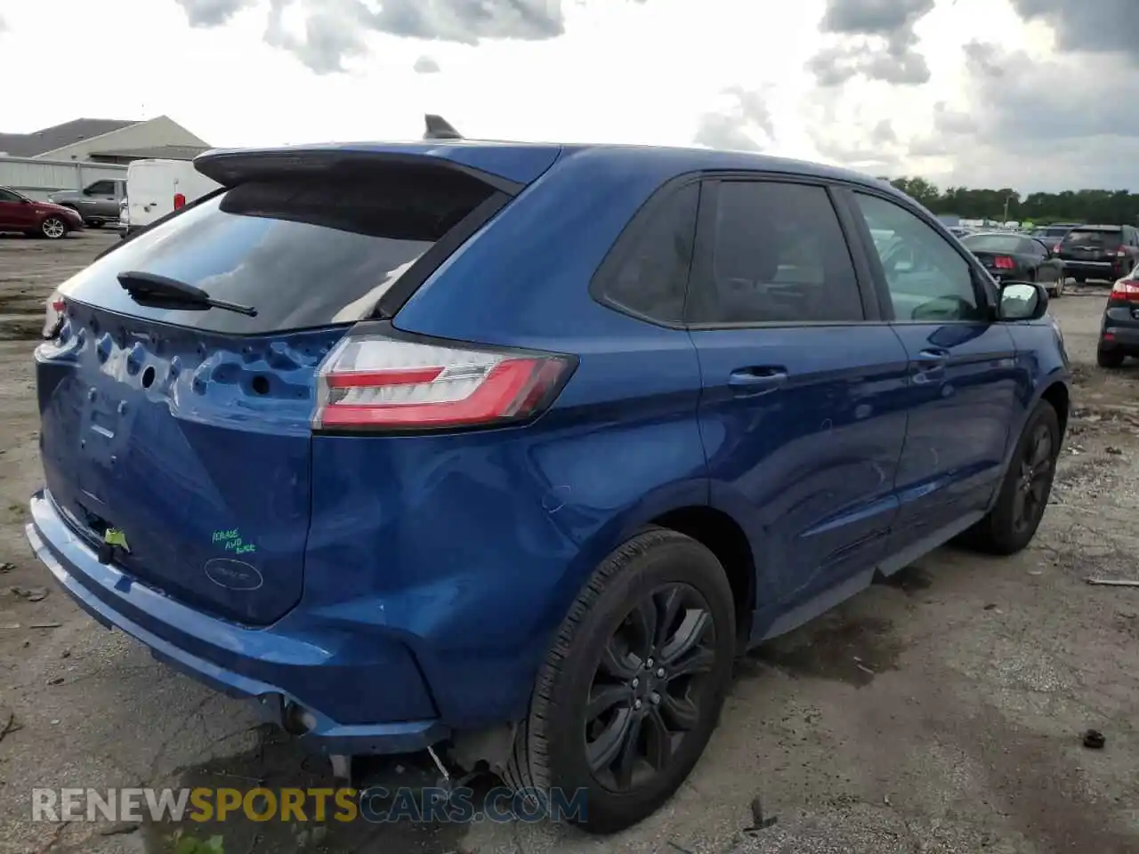 3 Фотография поврежденного автомобиля 2FMPK4G9XPBA50798 FORD EDGE 2023