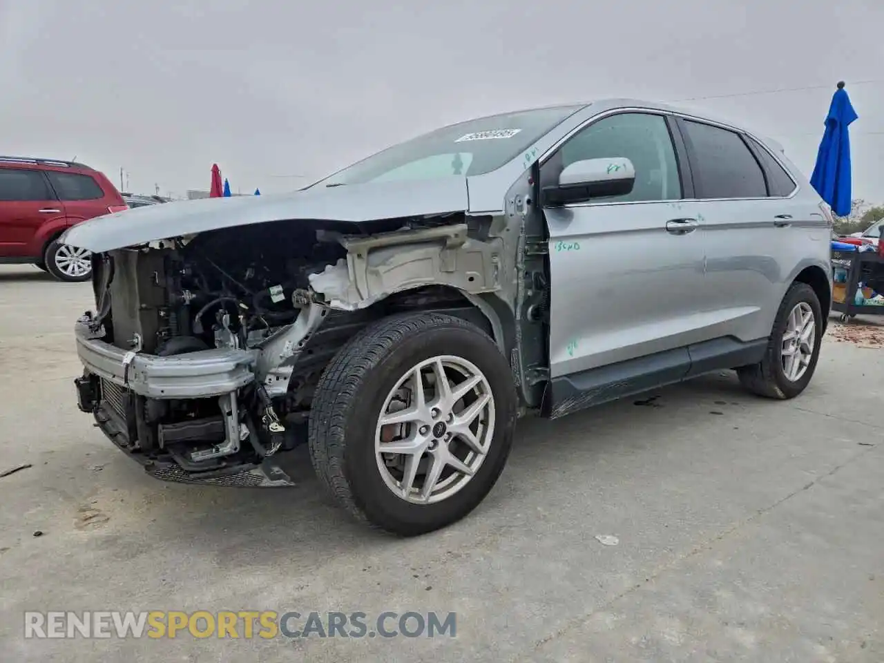 1 Photograph of a damaged car 2FMPK4J90PBA25448 FORD EDGE 2023