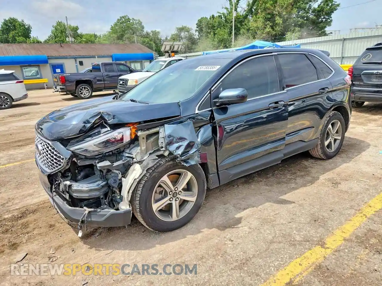 1 Photograph of a damaged car 2FMPK4J93PBA07154 FORD EDGE 2023