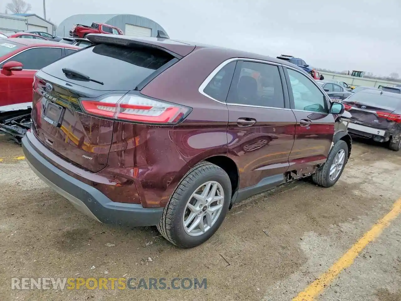 3 Photograph of a damaged car 2FMPK4J93PBA55978 FORD EDGE 2023