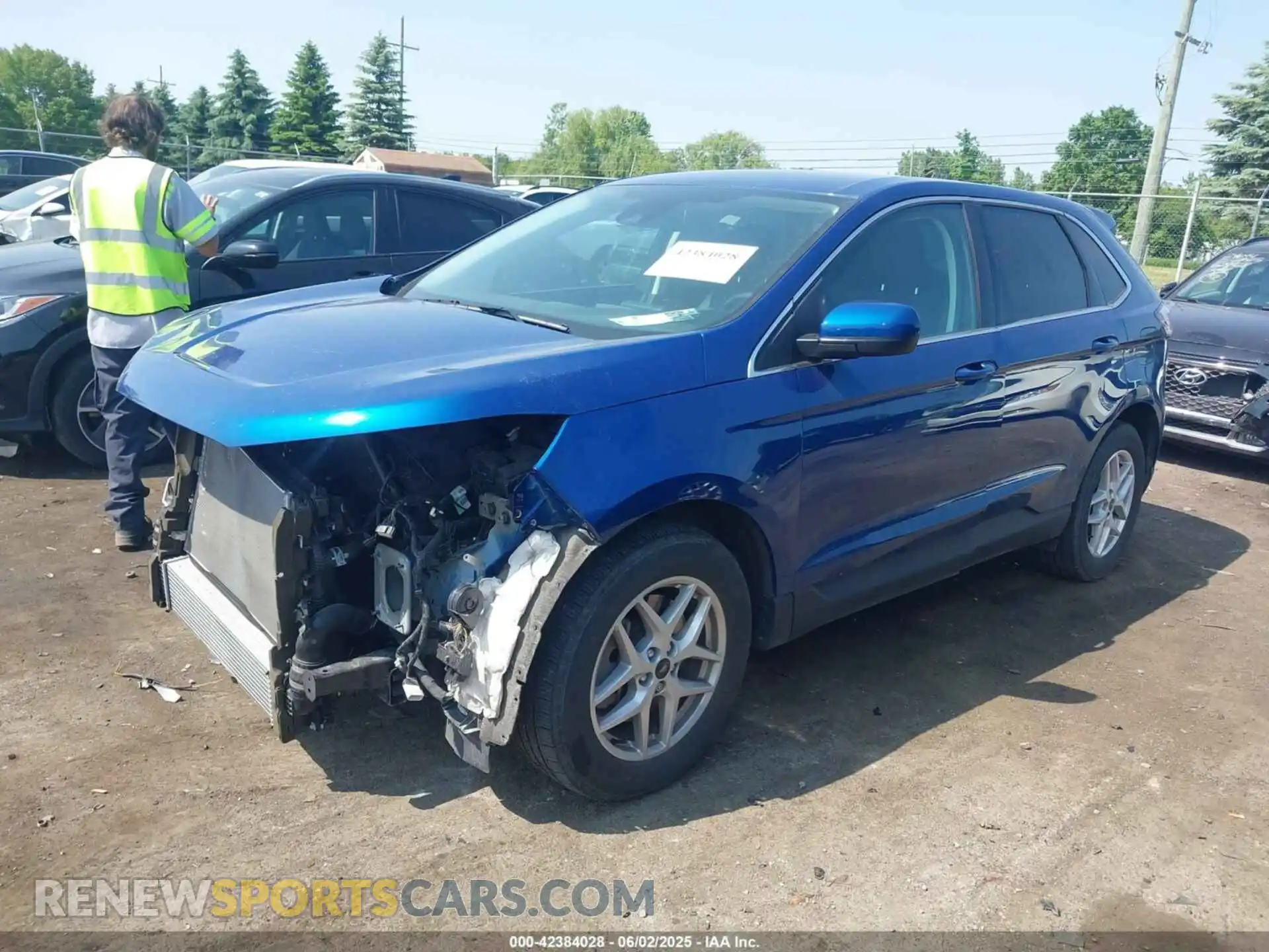 2 Photograph of a damaged car 2FMPK4J94PBA21967 FORD EDGE 2023