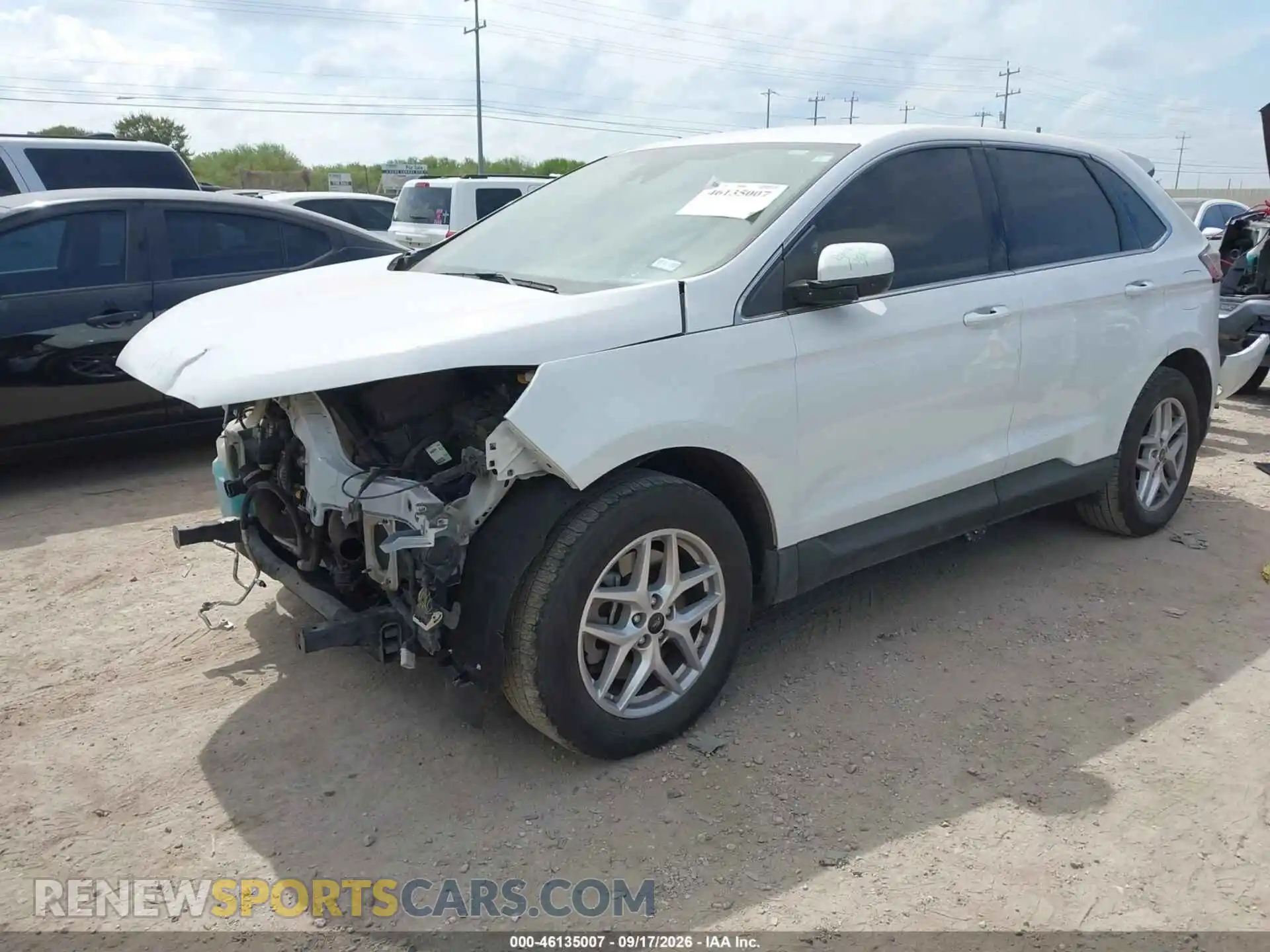2 Фотография поврежденного автомобиля 2FMPK4J94PBA37036 FORD EDGE 2023