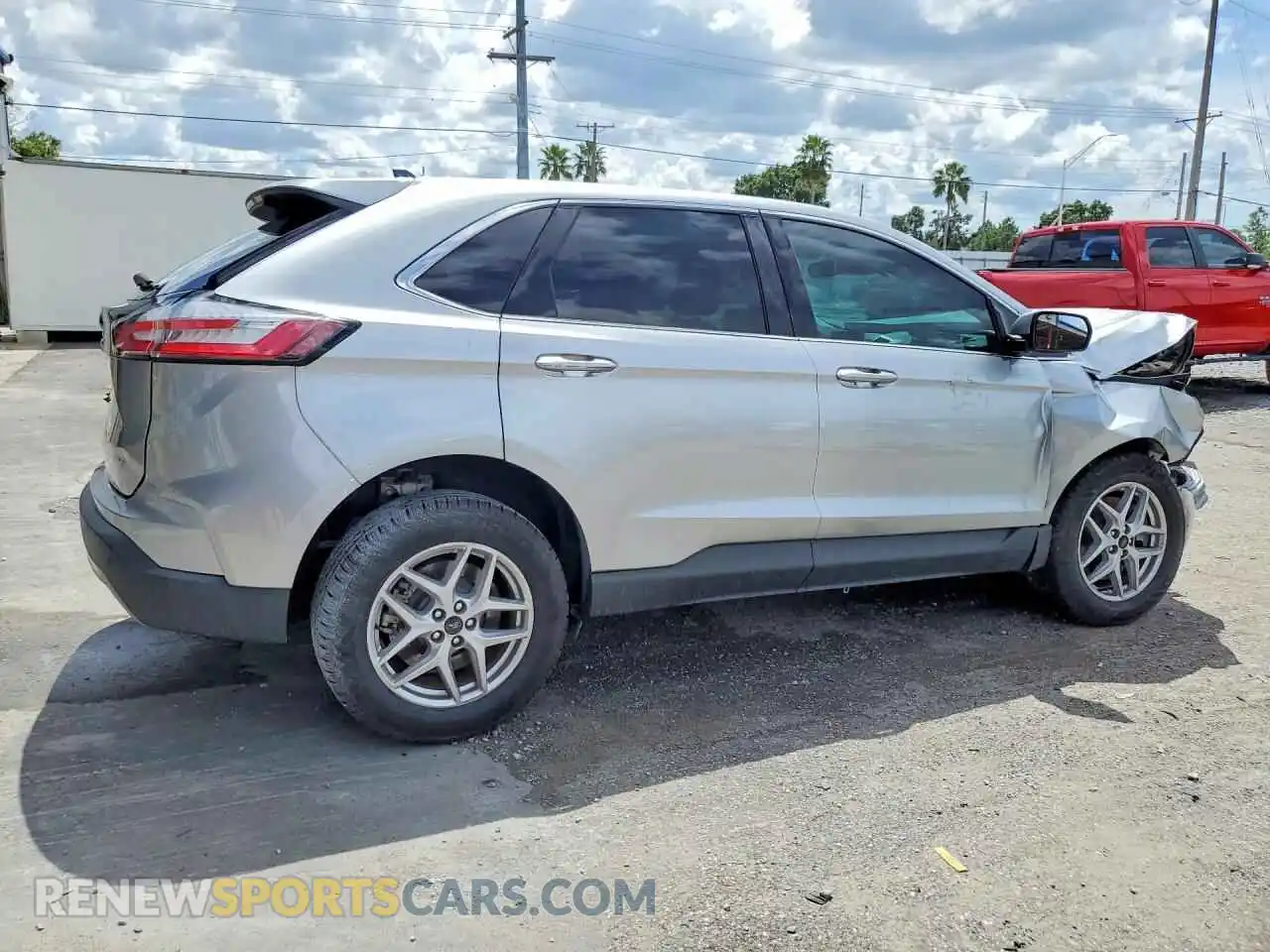 3 fotografías del automóvil dañado 2FMPK4J94PBA38185 FORD EDGE 2023