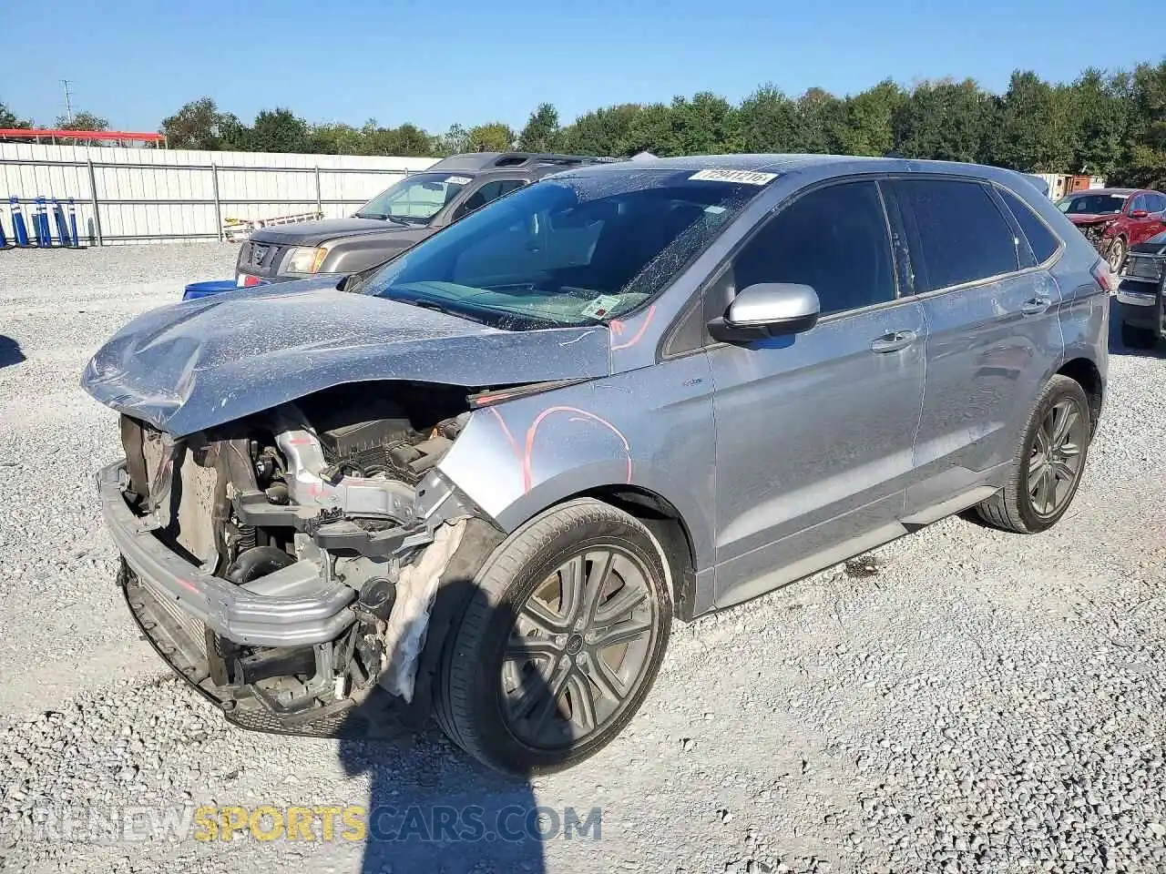 1 Photograph of a damaged car 2FMPK4J97PBA08906 FORD EDGE 2023