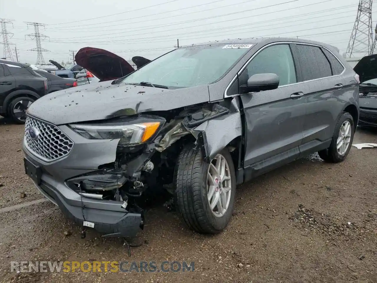 1 Photograph of a damaged car 2FMPK4J98PBA30722 FORD EDGE 2023