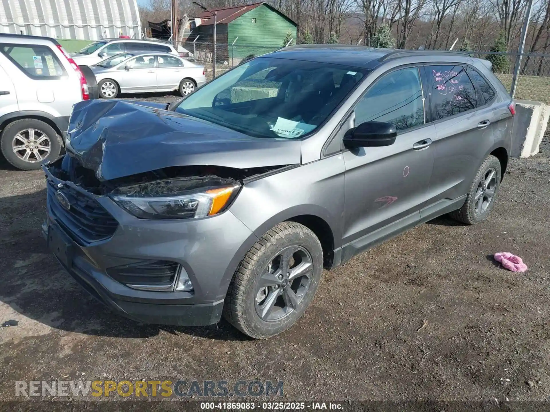 2 fotografías del automóvil dañado 2FMPK4J9XPBA13923 FORD EDGE 2023