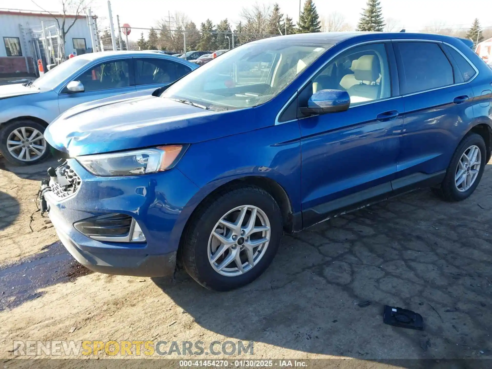 2 fotografías del automóvil dañado 2FMPK4J9XPBA22413 FORD EDGE 2023