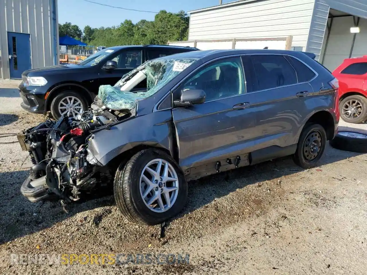 1 Photograph of a damaged car 2FMPK4J9XPBA57985 FORD EDGE 2023