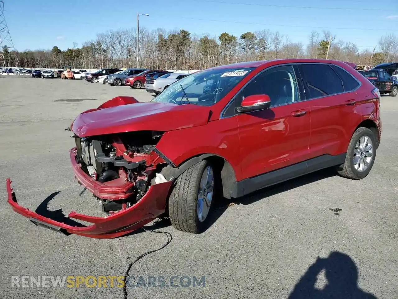 1 Photograph of a damaged car 2FMPK4K90PBA32592 FORD EDGE 2023
